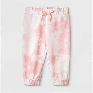 Grayson Mini Pink Tie-Dye Jogger Set
